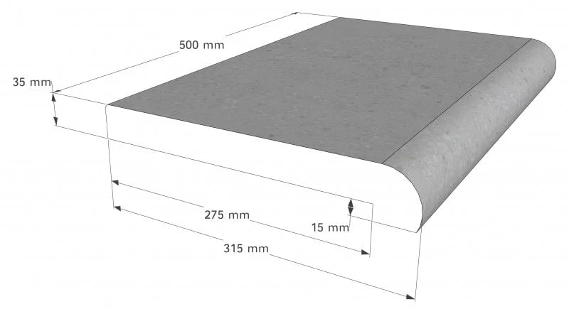 Kanttikivipaketti 4×8 Rustica NEVADA paketti