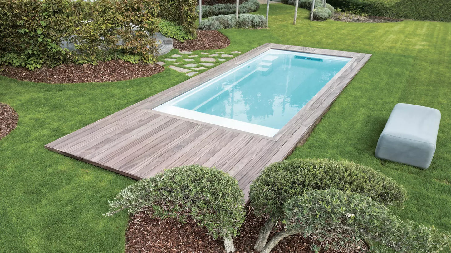 Leisurepools Encore High Waterline 3×5-7m, 1,45m syvä