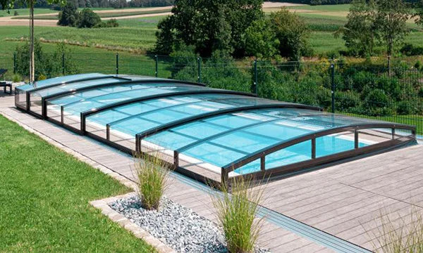 Pooltak Special 3.5×7 kehys, sivuovi kirkasta muovia, antrasiitti