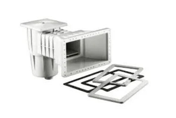 Skimmeri Thermopool 15l wide, kaksinkertaiset tiivisteet, ABS