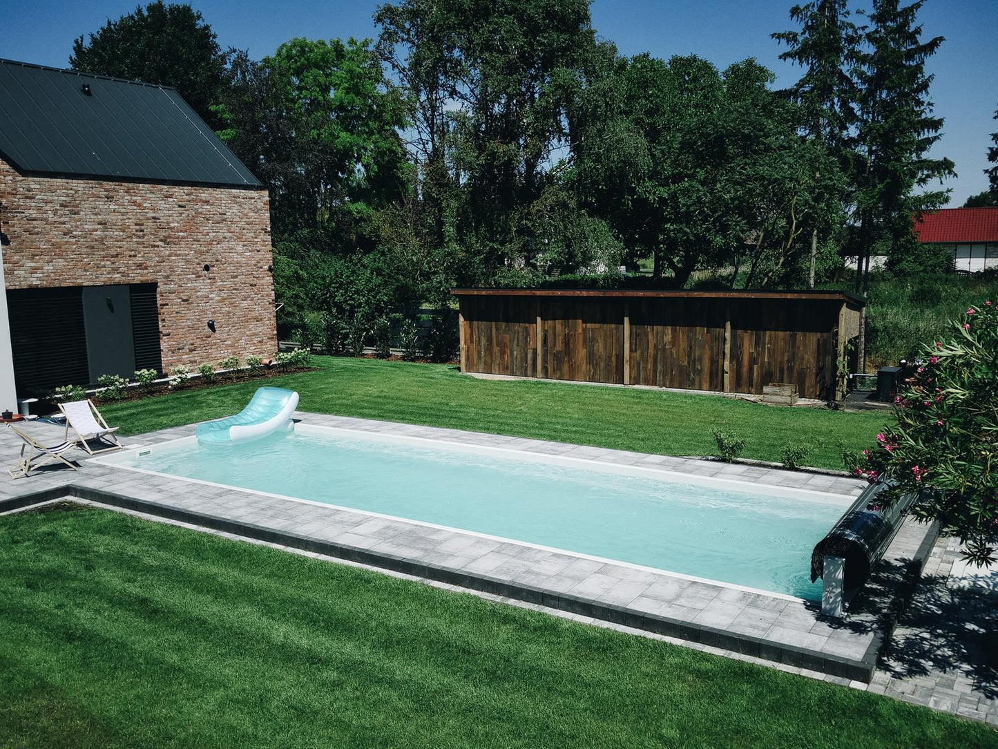 Glasfiberpool Jamaica 11,25m x 3,75m x 1,50m