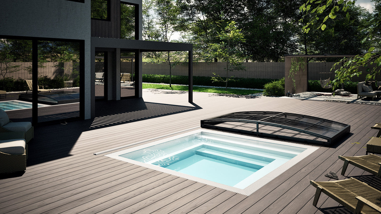 Minipool Wellness -allas 3×3 m