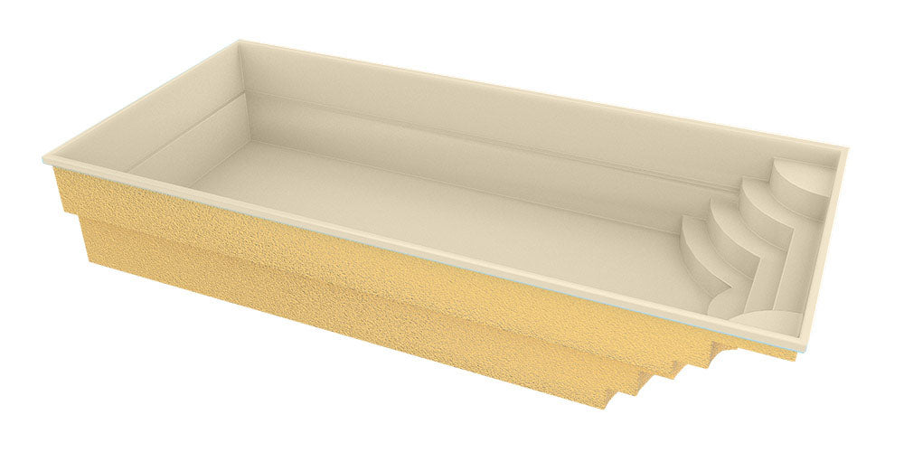 Lasikuituallas Aruba 800 8,20m x 3,70m x 1,50m