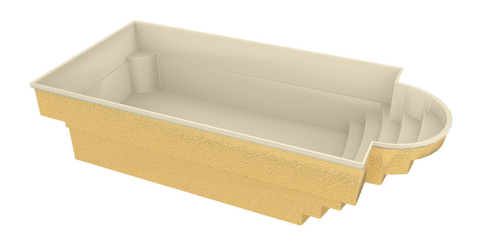 Lasikuituallas Aves 705 7,05 m x 3,20 m x 1,55 m