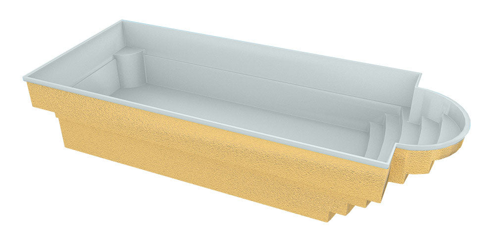 Lasikuituallas Aves 800 8,00m x 3,20m x 1,55m