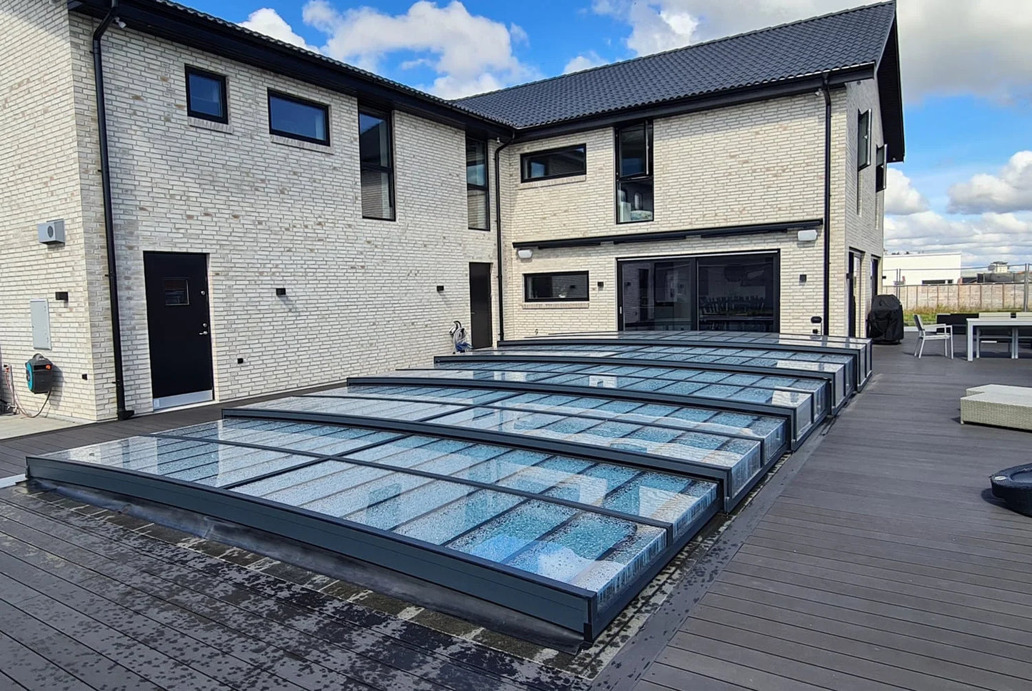 Pooltak ICON 5×10 ilman kehystä kirkas muovi antrasiitti