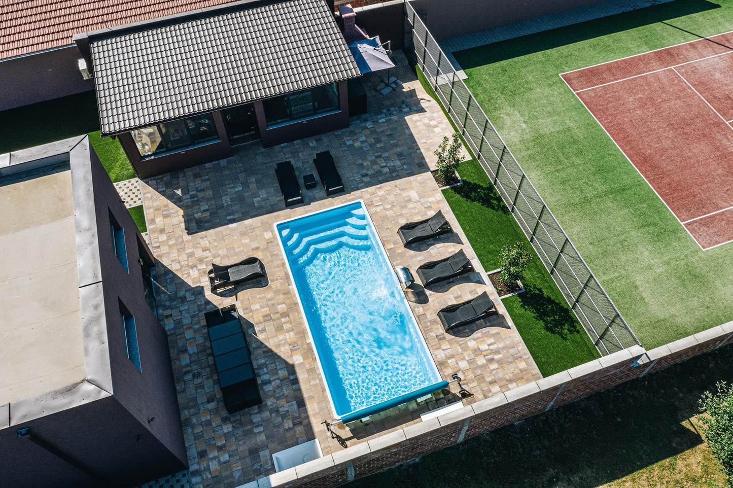 Lasikuituallas Aruba 700 7,20m x 3,70m x 1,50m