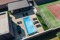 Lasikuituallas Aruba 700 7,20m x 3,70m x 1,50m