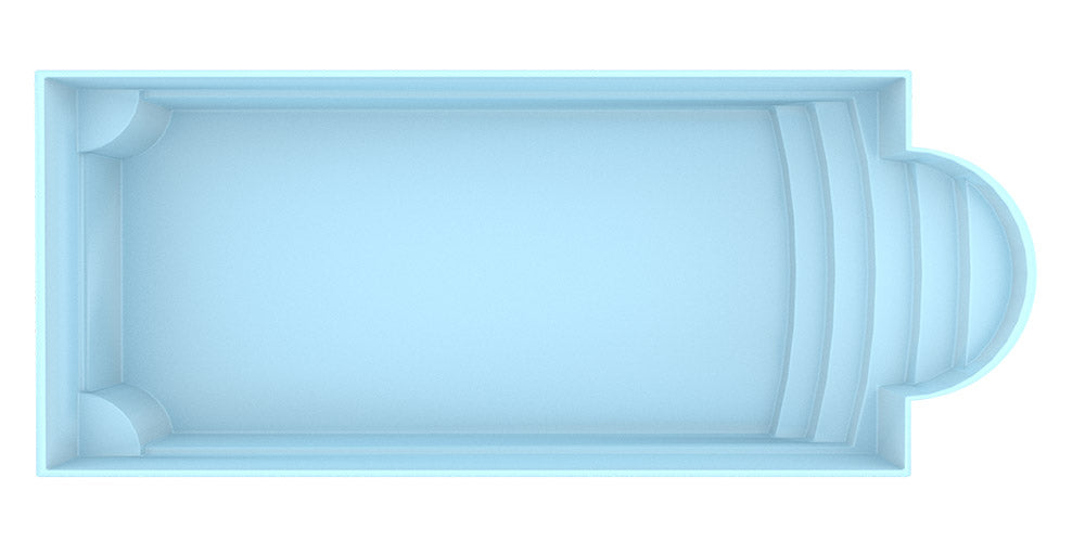 Lasikuituallas Aves 800 8,00m x 3,20m x 1,55m