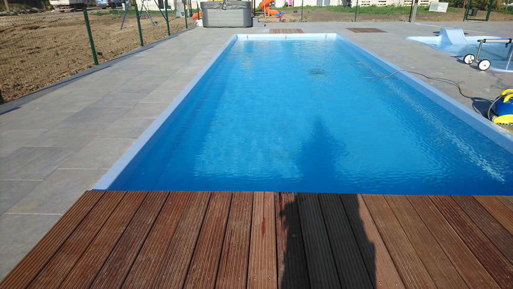 Glasfiberpool Bahama 11 11,10m x 3,75m x 1,50m