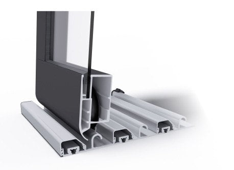 Poolovertræk Infinity 4×8 Klarglas