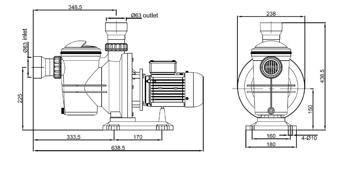 Lorentz Aurinkopumppupaketti PS2-600 CS-17-1