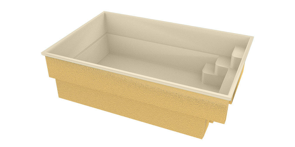 Lasikuituallas Victoria 4,70m x 2,70m x 1,30m