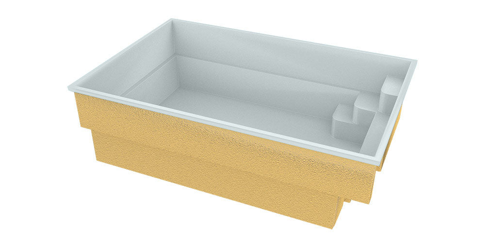 Lasikuituallas Victoria 4,70m x 2,70m x 1,30m