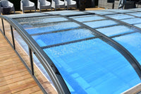 Pooltak NIVO KIT 750B 3.5×7 (klarglas, sidodörr)