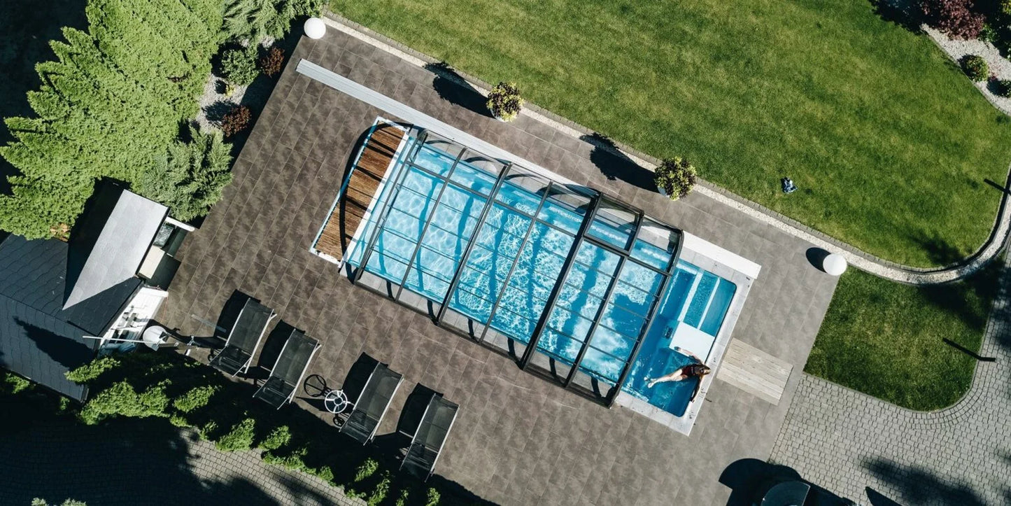 Lasikuituallas Trinidad 9,70m x 3,70m x 1,60m